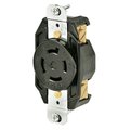 Bryant Locking Device, Receptacle, 30A 3-Phase Delta 600V AC, 3-Pole 4-Wire Grndng, L17-30R, Screw Terminal 71730FR